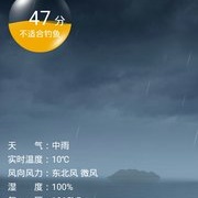 冬至天顶雨战斗，有鲫有鲤