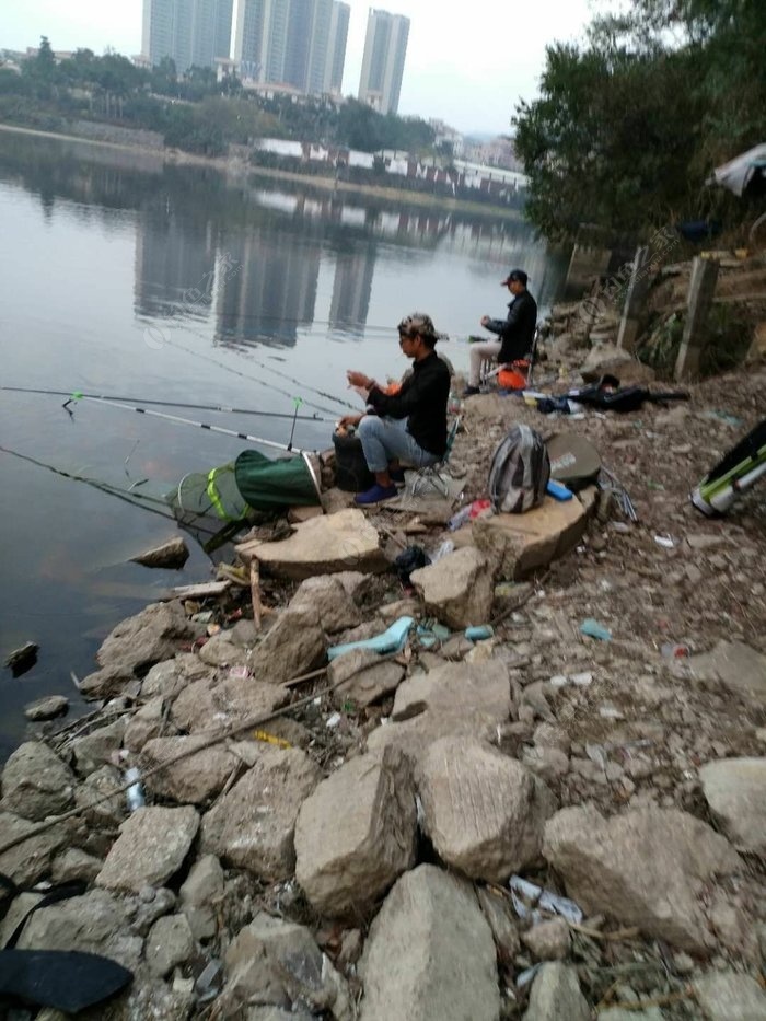 岳阳小南湖钓鱼图片